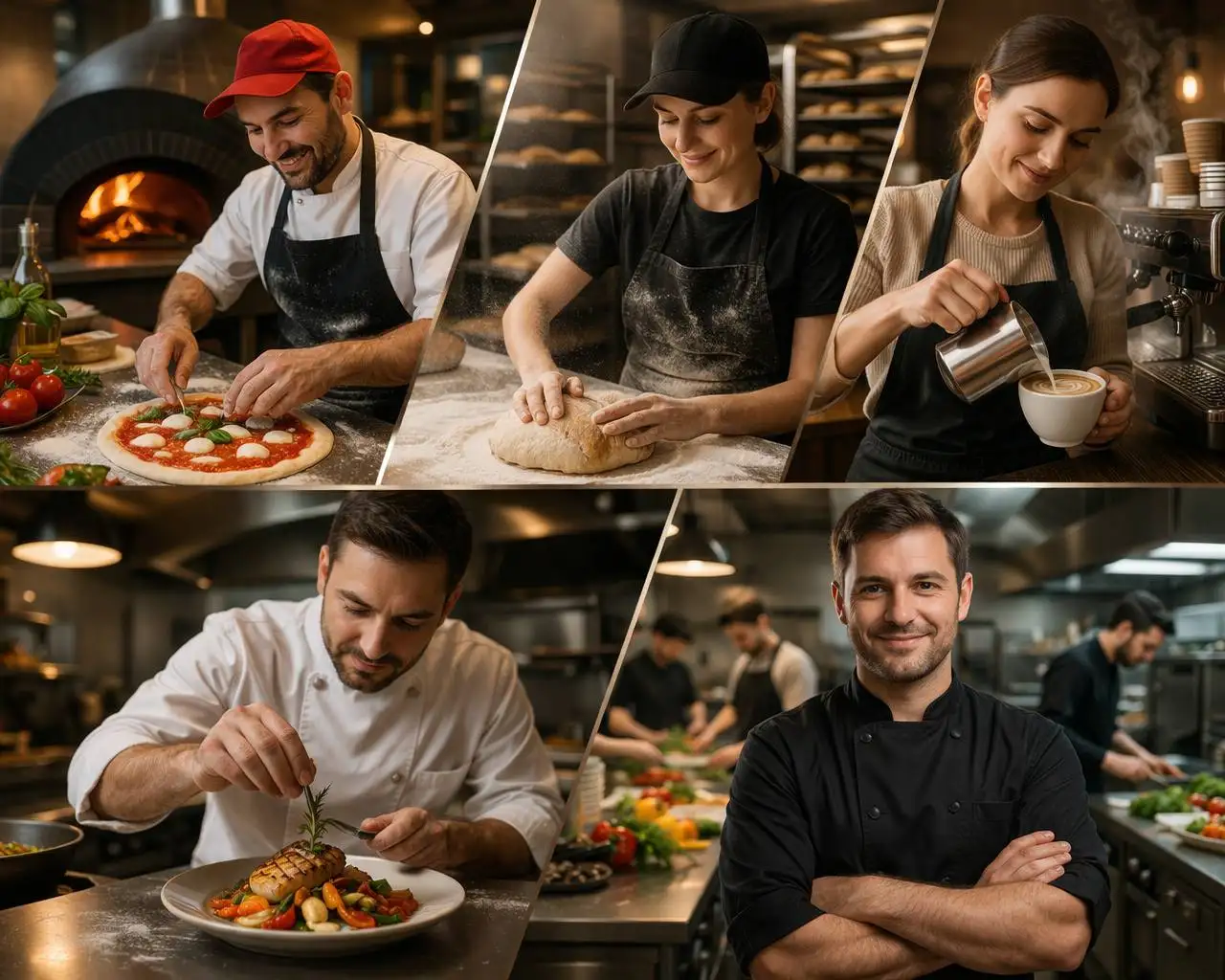 Вакансии в ресторанной сфере: пиццайоло, пиццамейкер, пекарь, бариста, повар, повар-универсал - Ресторанная сфера (Работа) в Москва