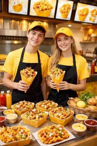 Вакансия повара-кассира в картофельном ресторане - Вахта в Москва