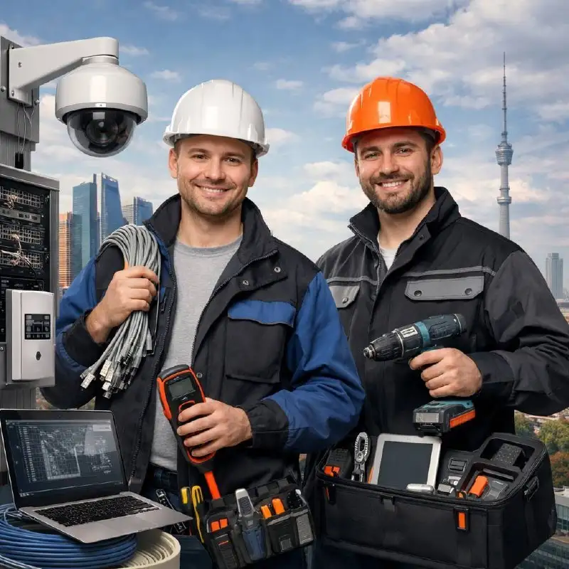 Вакансия монтажника слаботочных систем в Москве - Строительство (Работа) в Москва