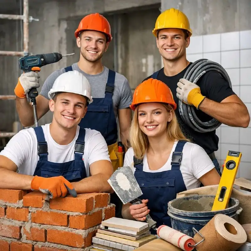 Вакансия рабочего в строительной отрасли - Строительство (Работа) в Москва