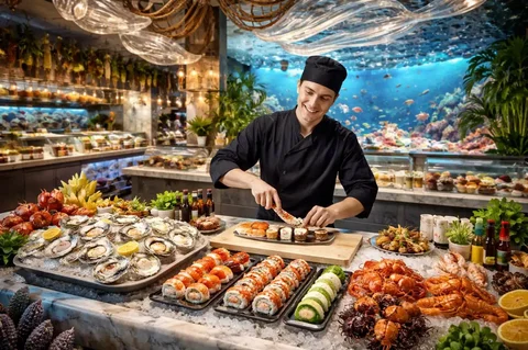 Вакансия повара-сушиста в ресторане Фрагмент океана - Повар в Москва