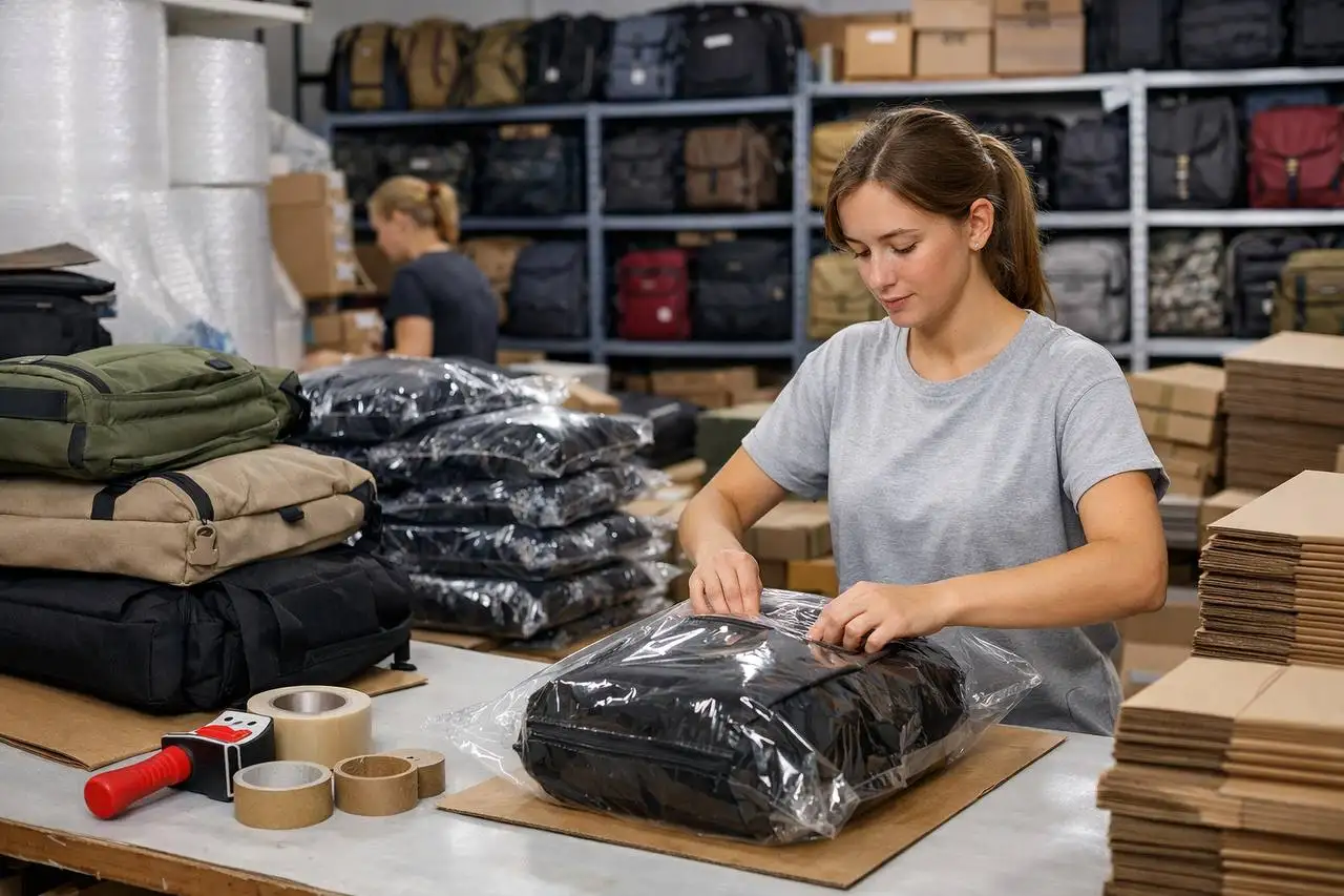 Вакансия сборщицы/упаковщицы для компании по производству рюкзаков и сумок - Вакансия (Работа) в Москва