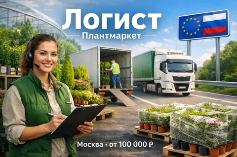 Менеджер по логистике в компании Плантмаркет - Менеджер по продажам в Москва