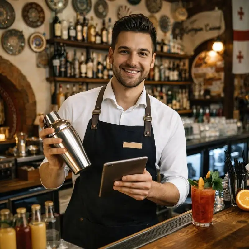 Вакансия бармена в ресторане Сам Пришел - Работа в Москва