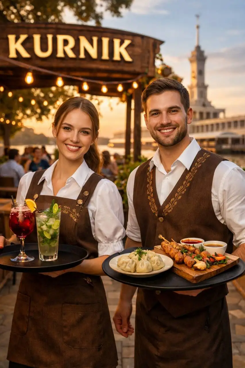 Вакансия официанта в ресторане KURNIK - Вакансии (Работа) в Москва