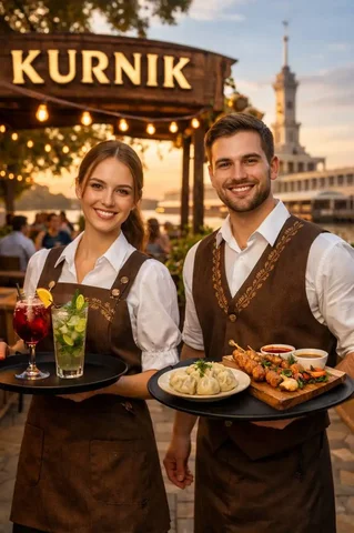 Вакансия официанта в ресторане KURNIK - Водитель в Москва