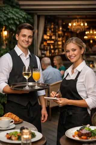 Вакансия официанта в ресторане - Кулинария/Общепит в Москва