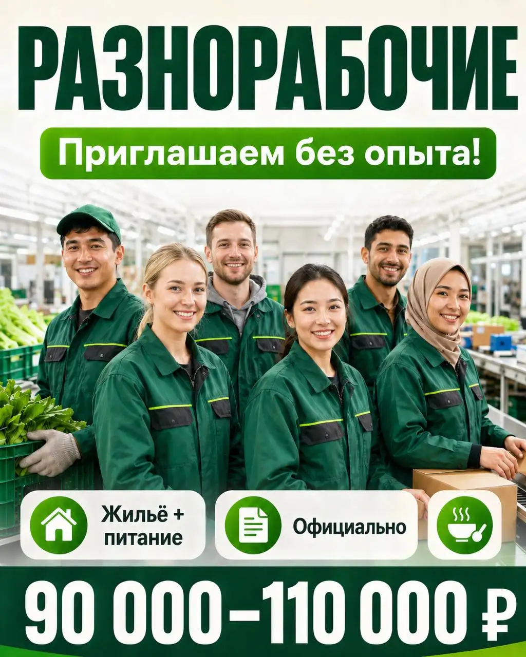 Разнорабочий - Разнорабочий (Работа) в Дзержинский