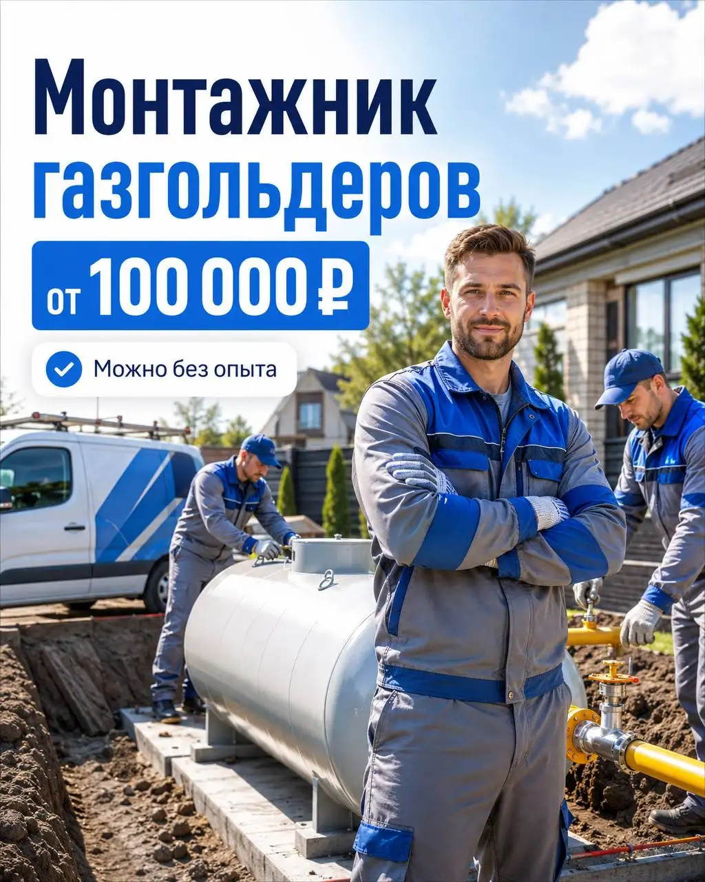 Старший монтажник в монтажной бригаде - Строительство (Работа) в Истра