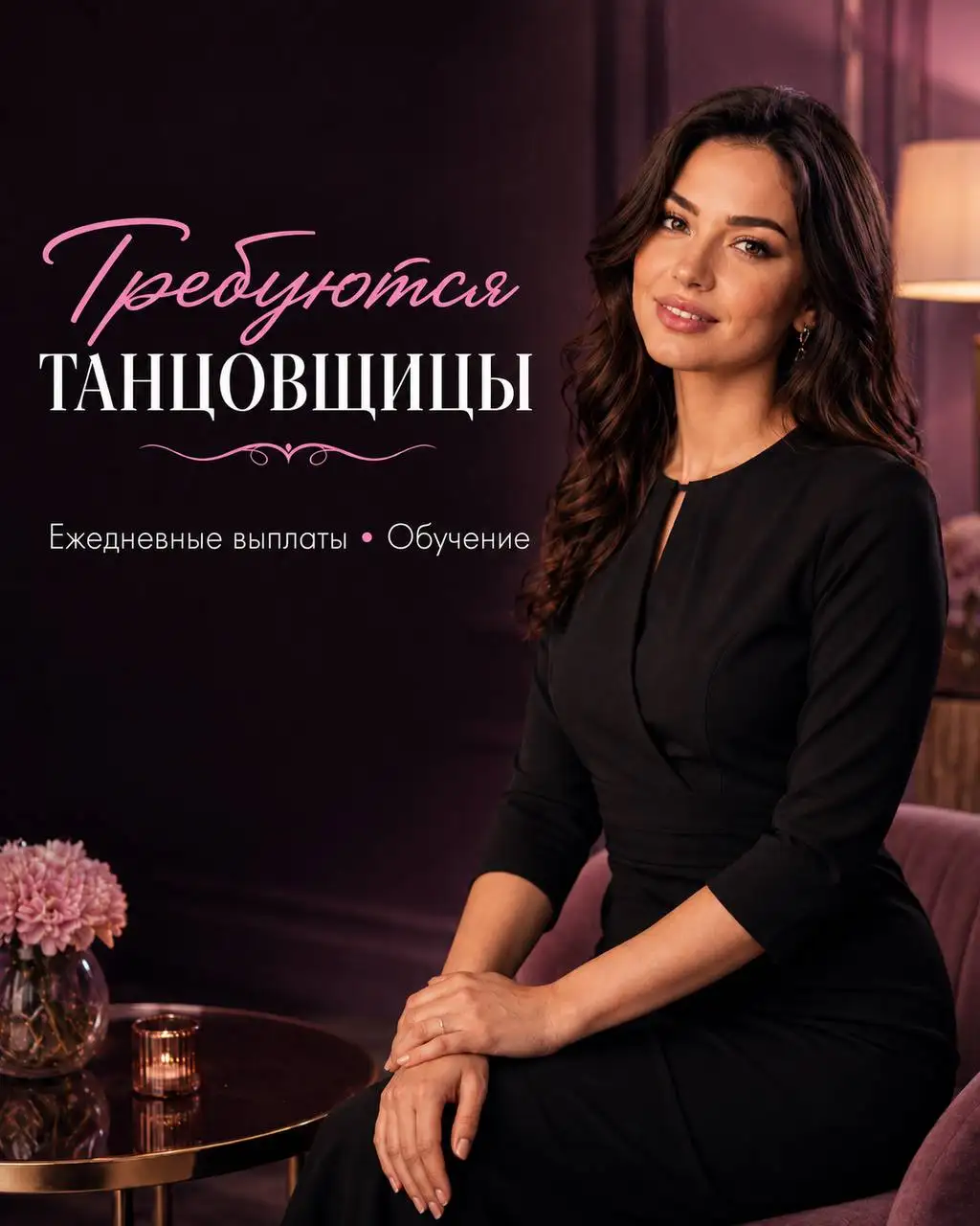 Танцовщица в сеть ночных баров - Работа в Москва