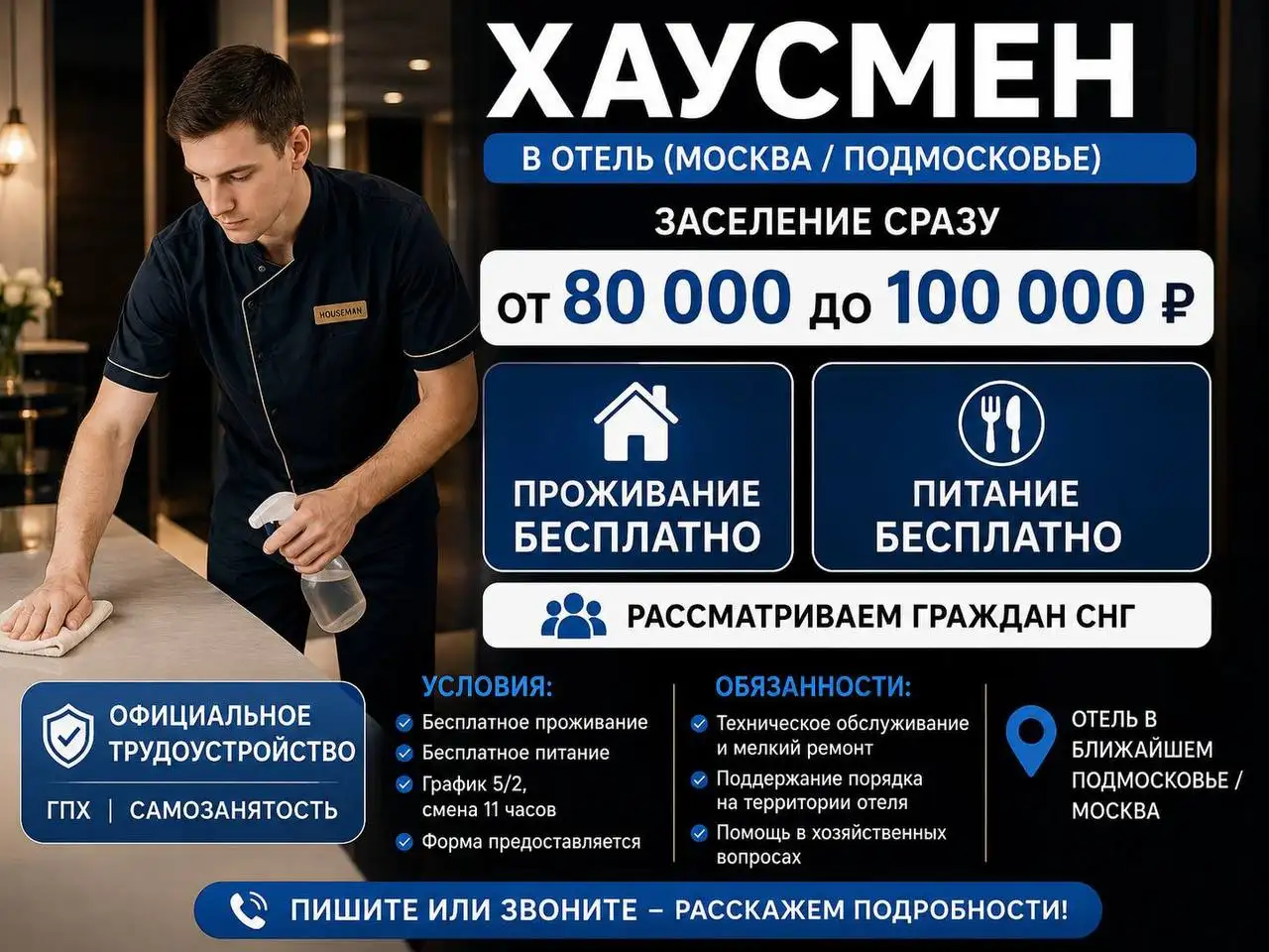 Отель в Москве/Подмосковье - Готовый бизнес и оборудование в Москва