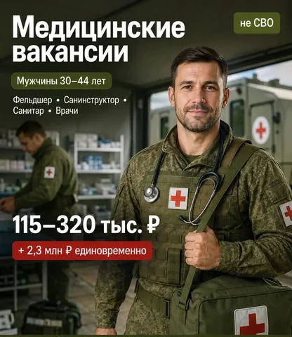 Вакансии в медицинскую часть - Гостиницы/Рестораны/Кафе в Москва