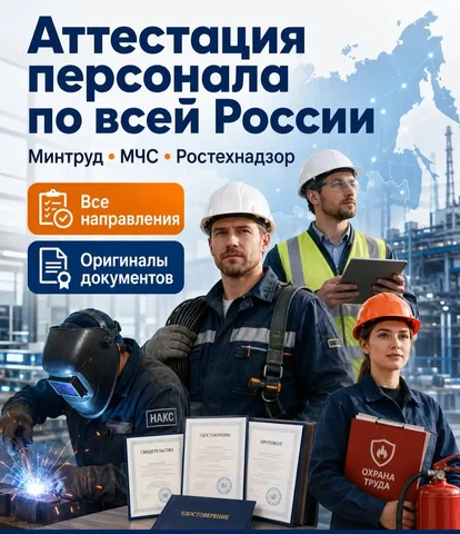 Аттестация и обучение персонала по всей России - CRM и реклама в Неизвестно