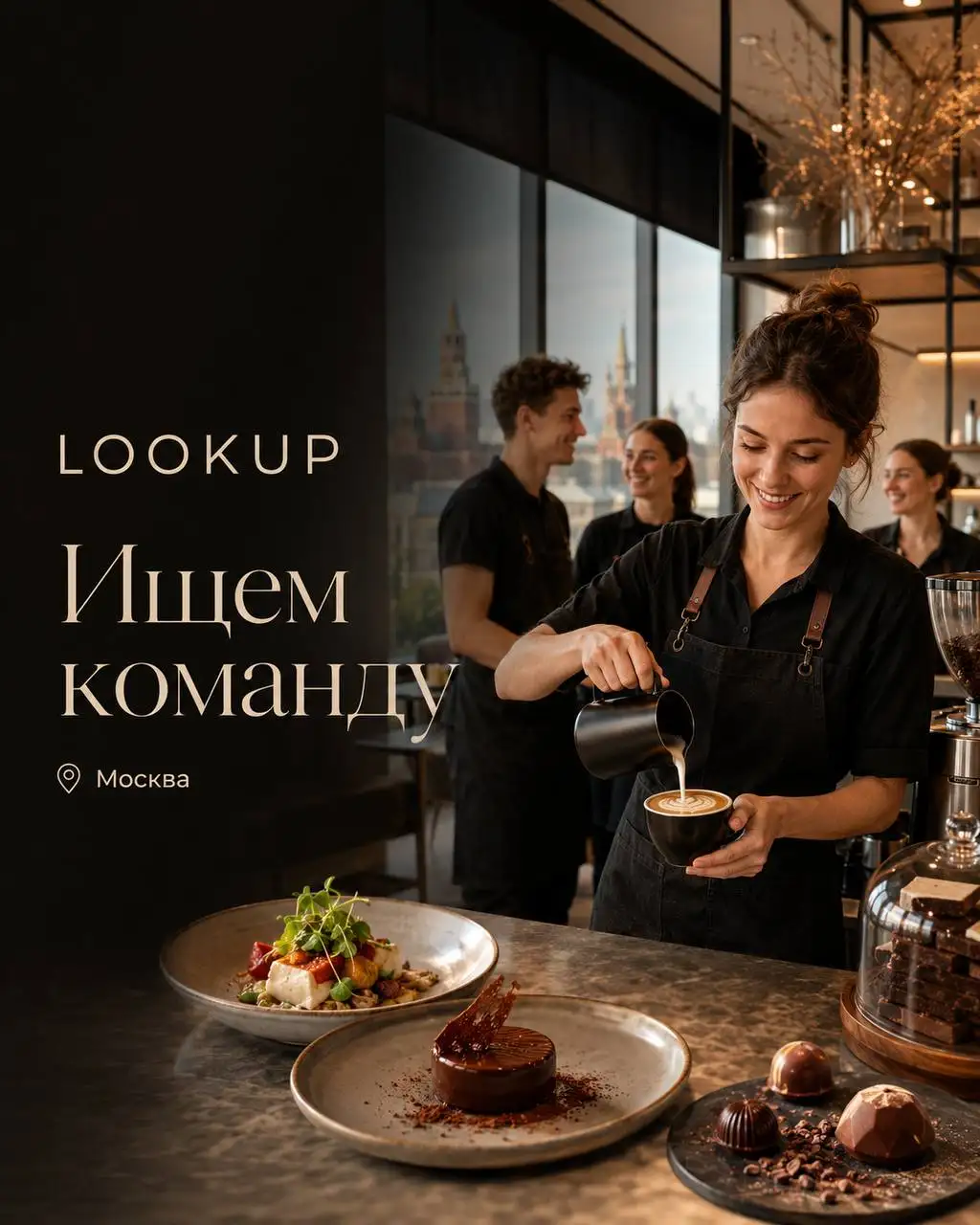Вакансии в LOOKUP Cafe & Shop - Вакансии (Работа) в Москва
