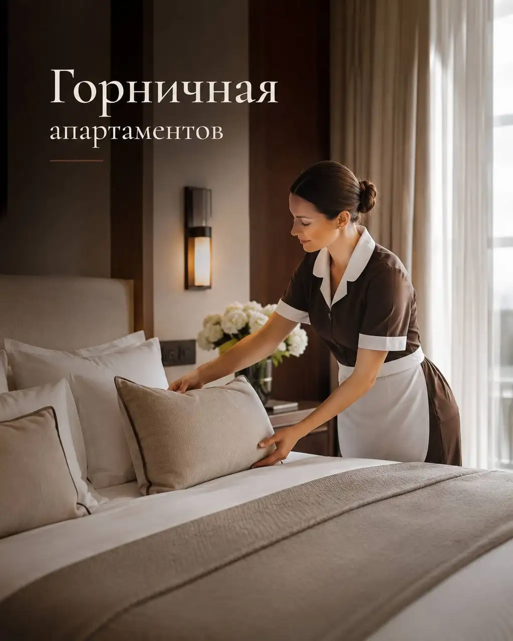 Горничная апартаментов в Внуково Кантри клуб - Уборка (Работа) в Москва