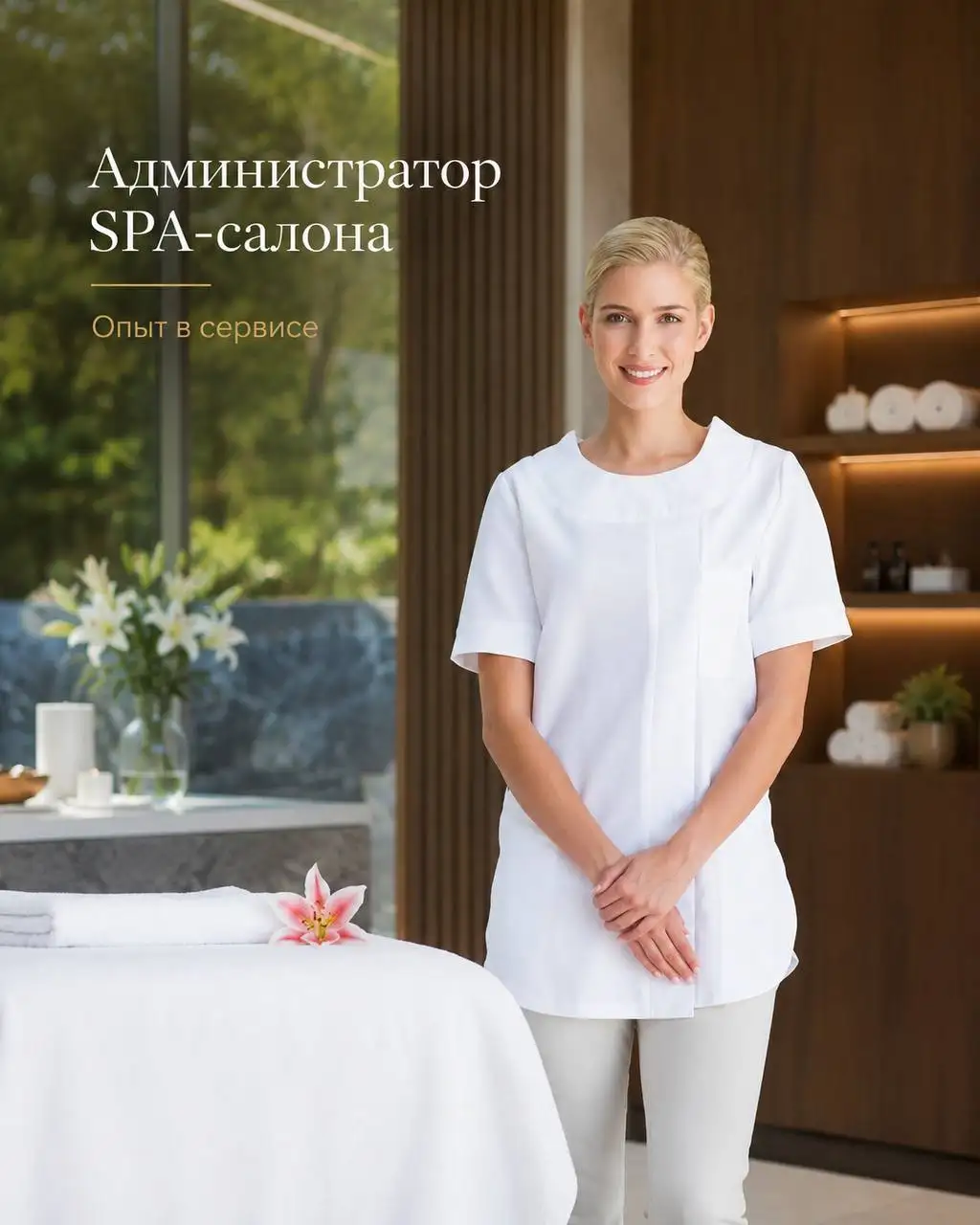 Администратор спа салона - Работа в Москва