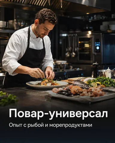 Повар-универсал - Сушист в Москва