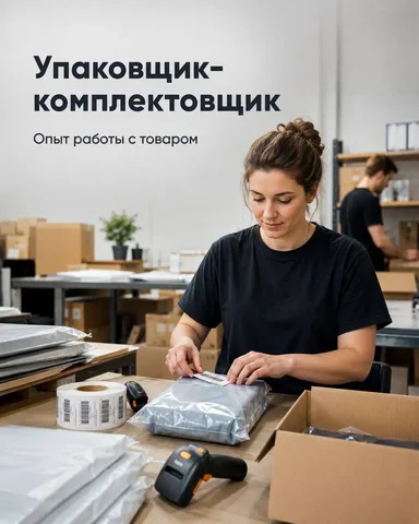 Упаковщик-комплектовщик - Логистика в Москва