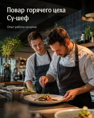 Повар горячего цеха и Су-шеф в LOOKUP Cafe & Shop - Повар в Москва