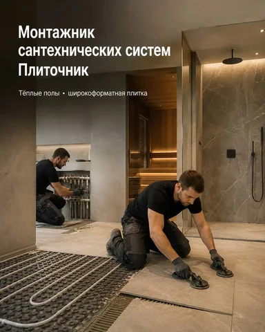 Монтажник сантехнических систем и плиточник - Логистика в Москва