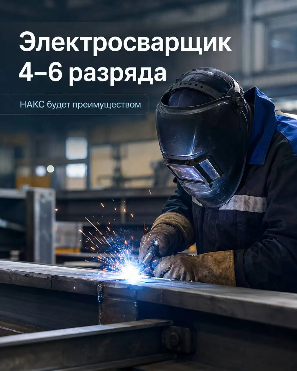 Электросварщик (вахта) - Производство (Работа) в Челябинск