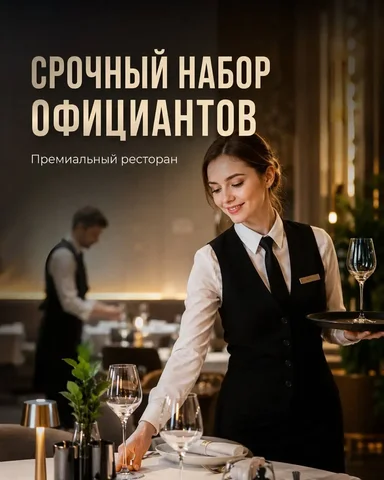Официант в Savoy - Логистика в Москва