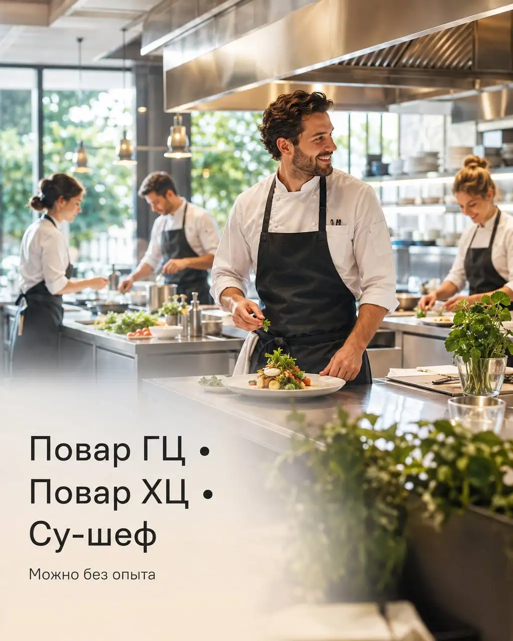 Вакансия повара в ресторан LEA - Повар (Работа) в Москва