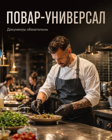 Повар универсал - Уборка в Москва
