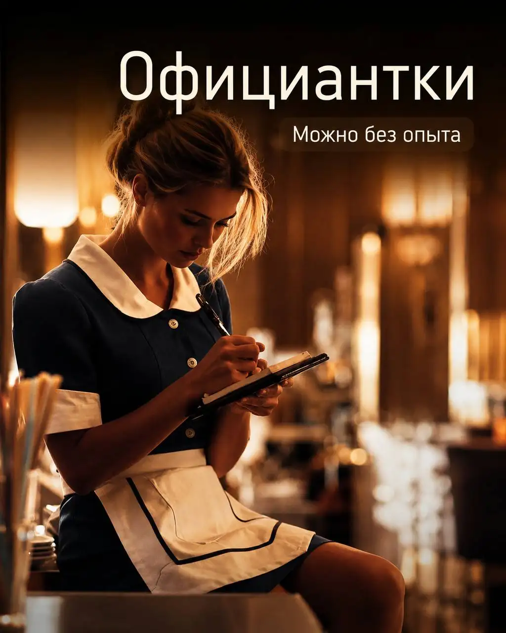 Официантка в Experience Club «AUF» - Гостиничный бизнес и рестораны (Работа) в Москва