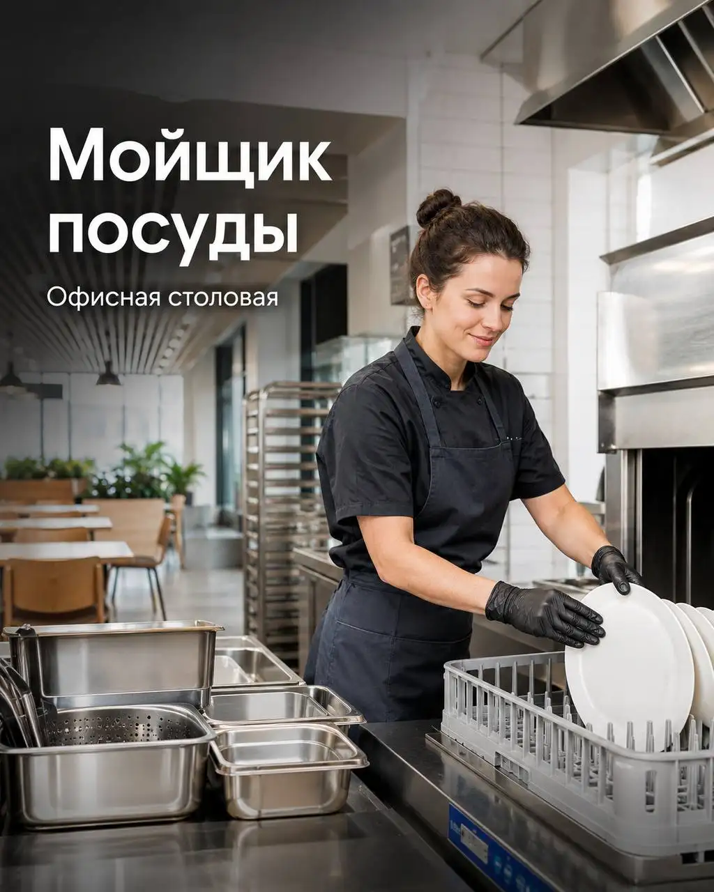Мойщик посуды - Клининг и бытовые услуги (Работа) в Москва