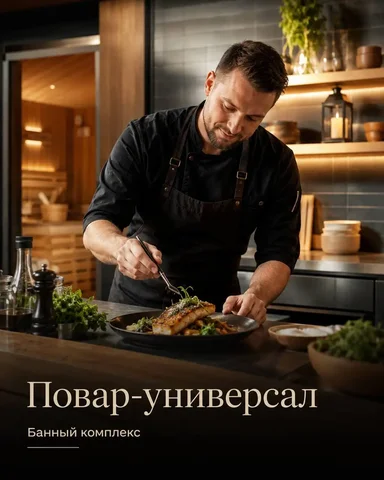 Повар-универсал в банный комплекс - Маникюр и педикюр в Москва