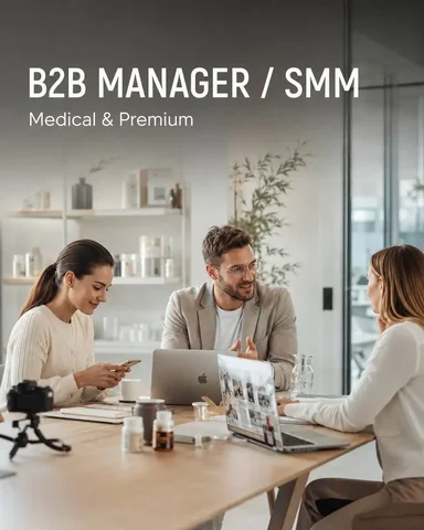 Менеджер B2B и SMM-специалист - Вахта в Неизвестно