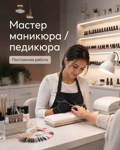 Мастер маникюра и педикюра - Вахта в Москва