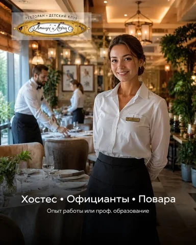 Вакансии в сети ресторанов Птицы и Пчелы - Вахта в Москва