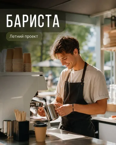 Вакансия бариста в Москве - Вахта в Москва