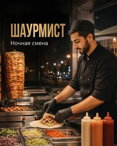 Вакансия Шаурмист - Вахта в Москва