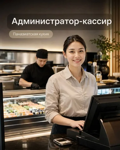 Администратор-кассир в паназиатский ресторан - Вахта в Москва