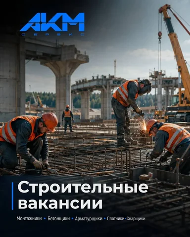 Вакансии на строительство ВСЖМ - частное объявление в Великий Новгород