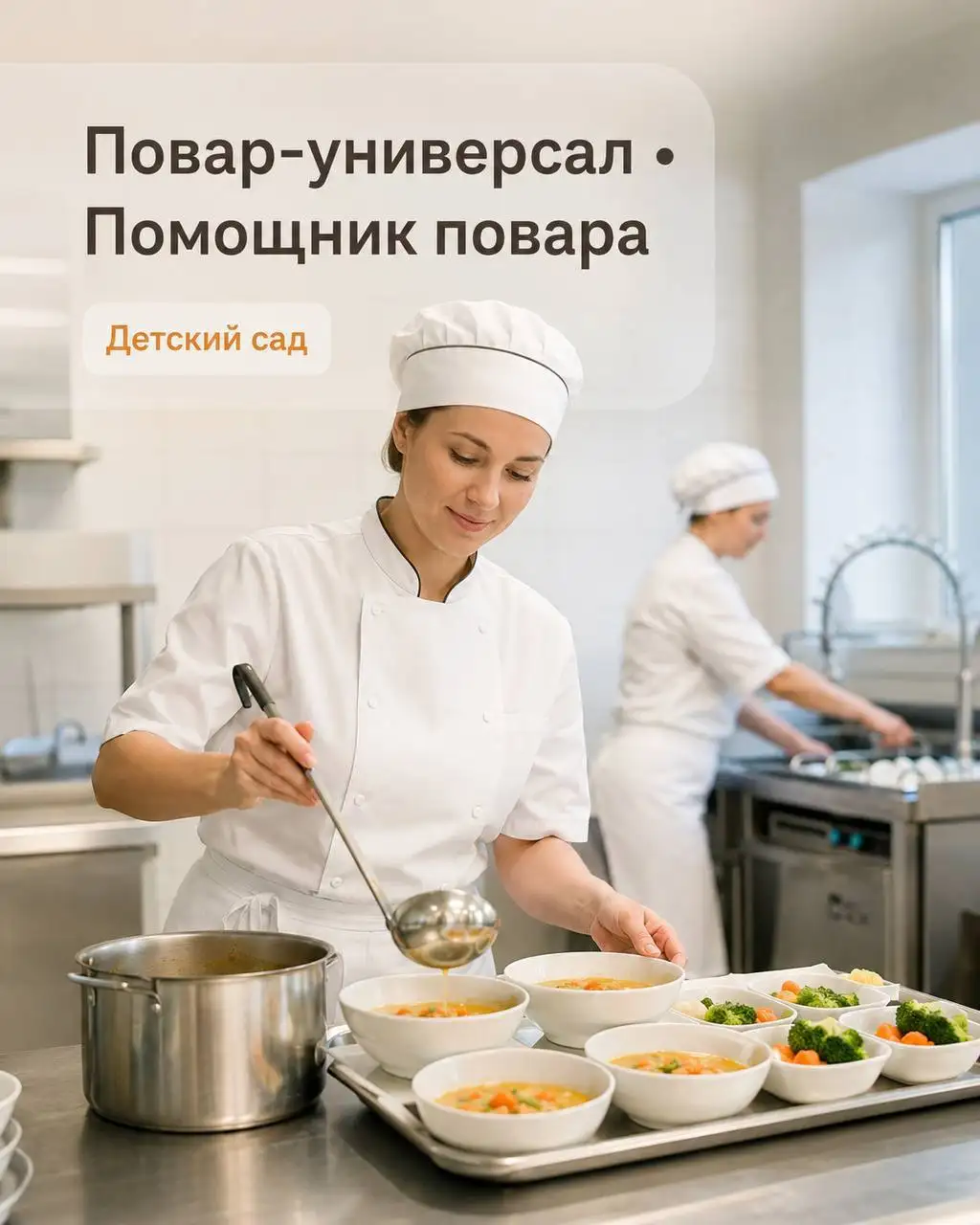 Работа поваром и помощником повара - Повар (Работа) в Москва