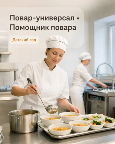 Работа поваром и помощником повара - Вахта в Москва