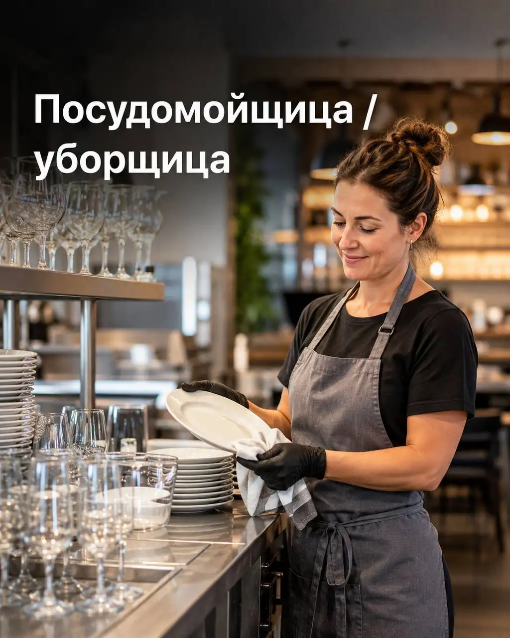Посудамойщица-уборщица в ресторан Муринг - Рестораны/Кафе (Работа) в Москва