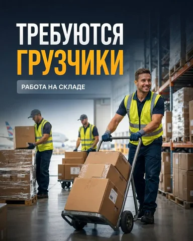 Вакансия грузчика в аэропорту Домодедово - Вахта в Москва