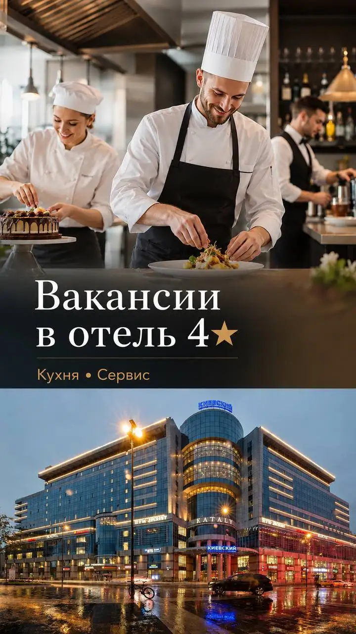 Вакансии в гостиничный бизнес - Общепит (Работа) в Москва