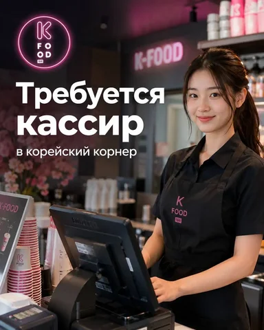 Вакансия кассира в корейский корнер - Вахта в Москва