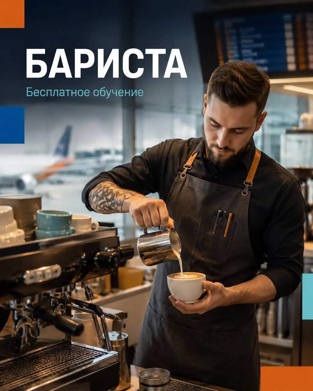 Вакансия баристы - Работа в Домодедово