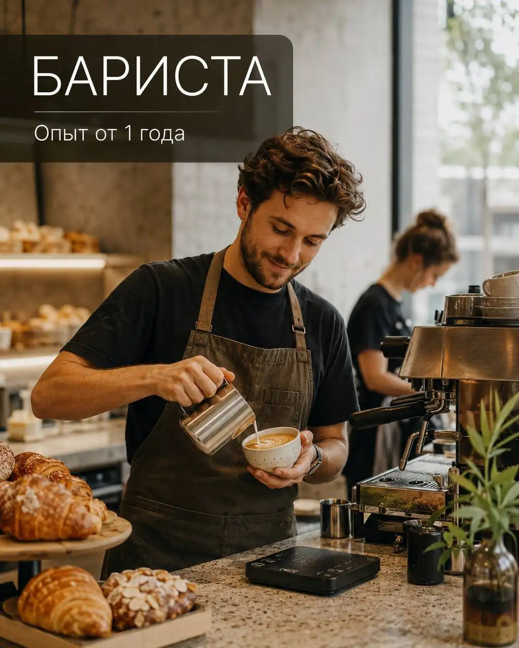 Бариста - Рестораны/Кафе (Работа) в Москва