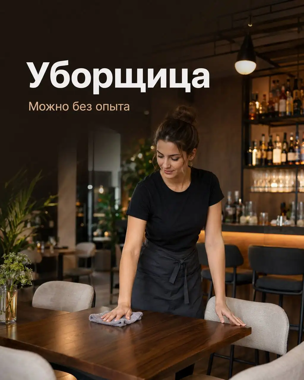 Уборщица в гастробар Москва - Клининг и бытовые услуги (Работа) в Москва