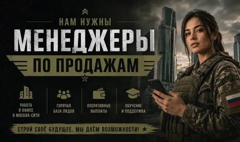 Менеджер по продажам, зп $10 000 - Официант, Повар, Бармен в Москва