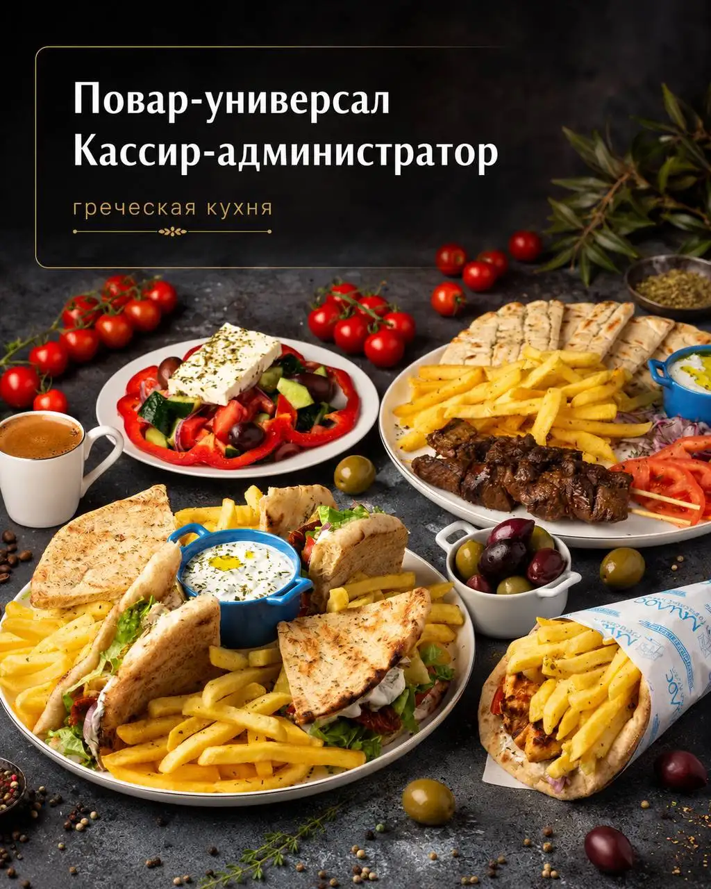 Повар-универсал и кассир-администратор, рестораны/кафе - Рестораны/кафе (Работа) в Москва