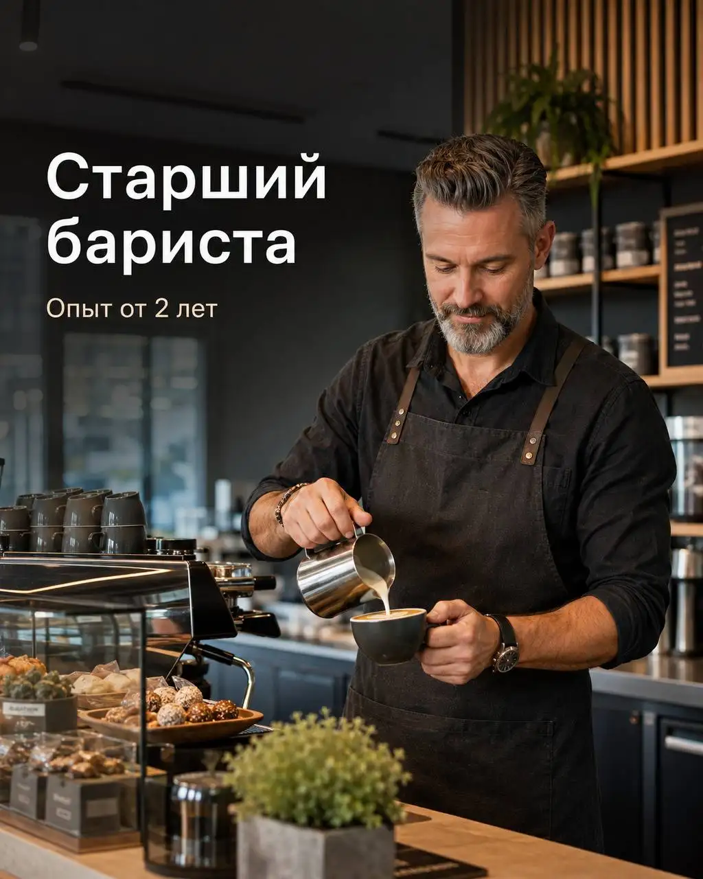 Старший бариста - Рестораны/Кафе (Работа) в Москва
